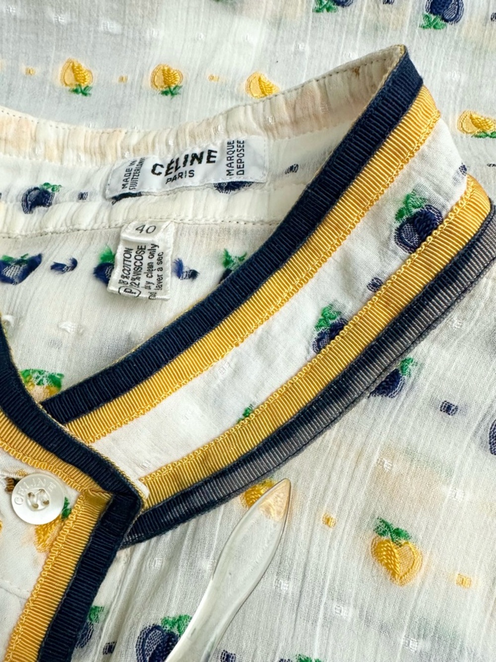 VTG CELINE top - Picture 6 of 9